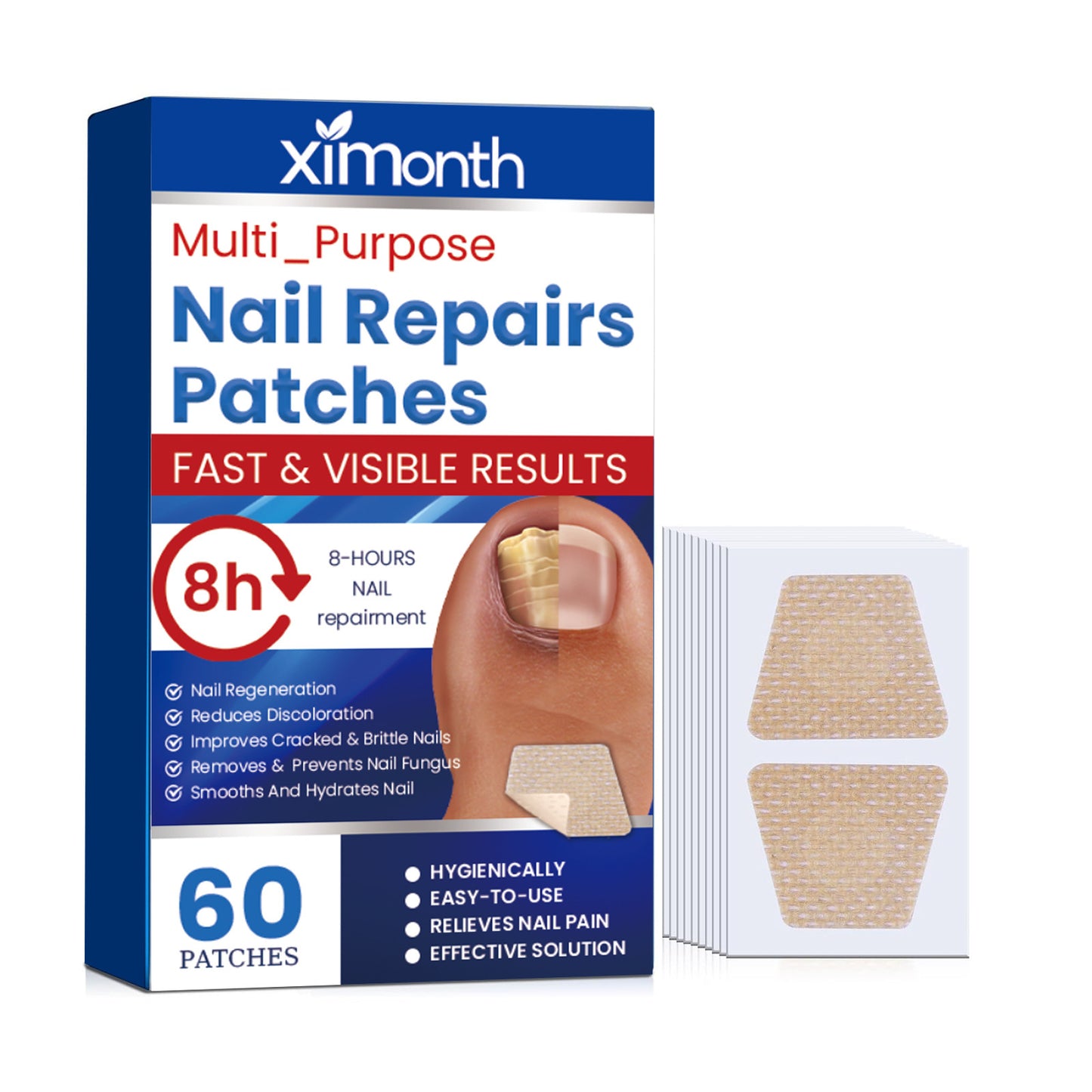 Nail repair patch