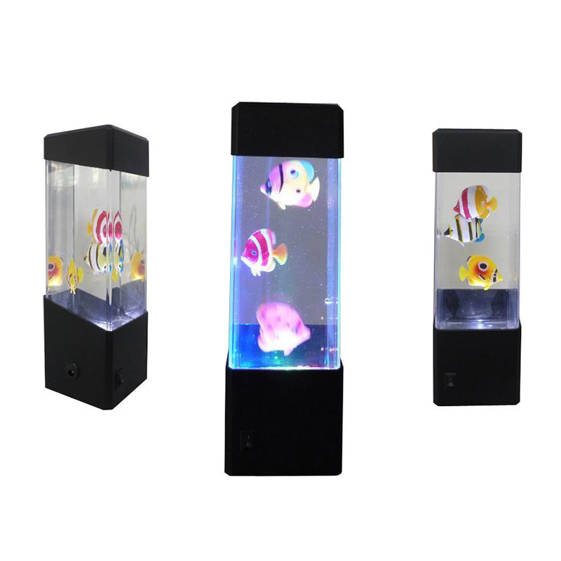 LED Colorful Jellyfish Lamp