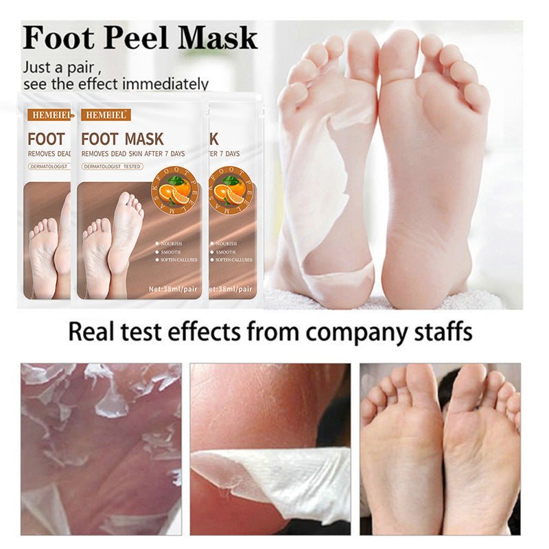 Exfoliating Hydrating Foot Mask for Dead Skin Removal