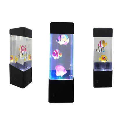 LED Colorful Jellyfish Lamp
