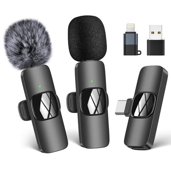 Wireless lavaliers microphone